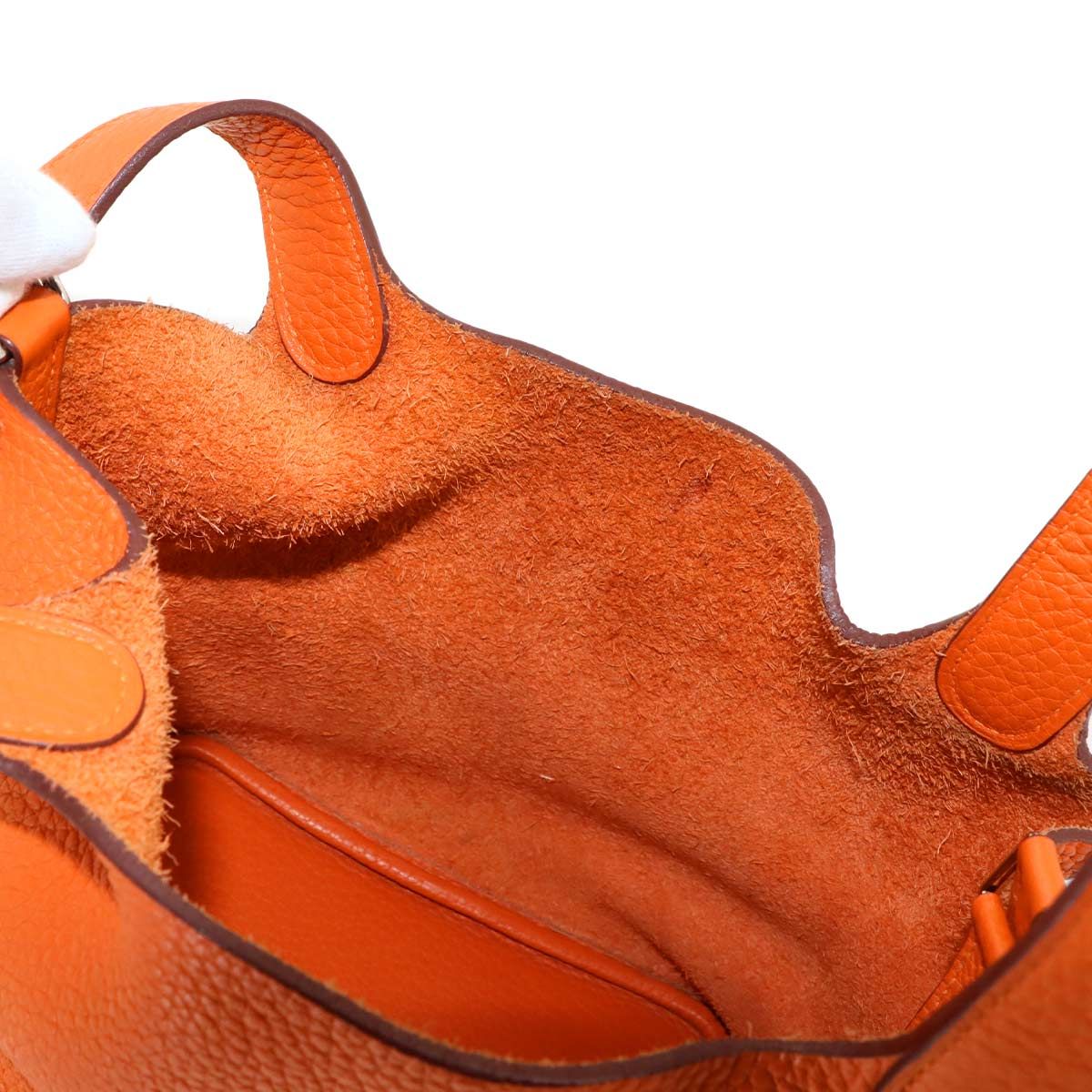 エルメス HERMES ピコタンロック PM ハンド バッグ トリヨンクレマンス