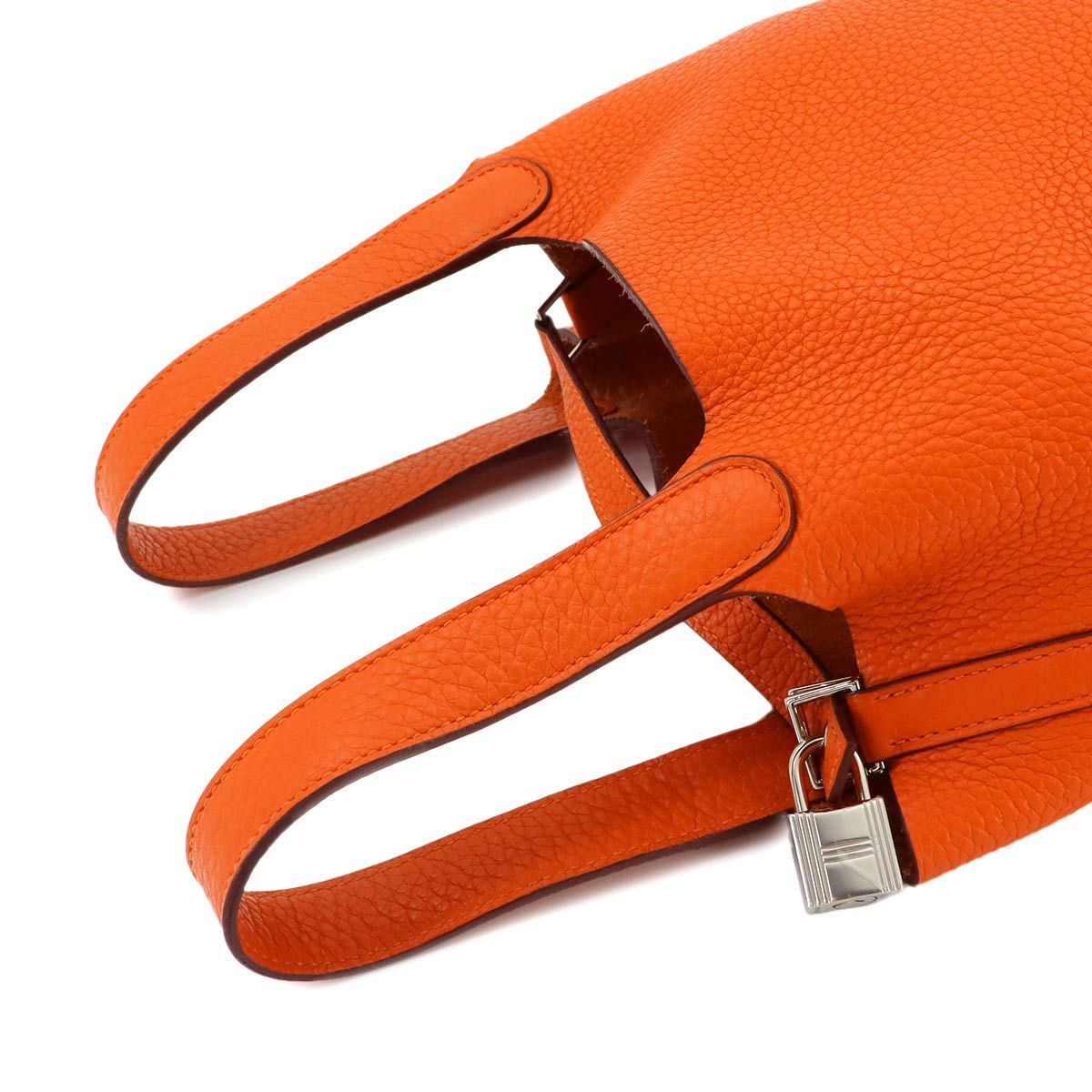 エルメス HERMES ピコタンロック PM ハンド バッグ トリヨンクレマンス 