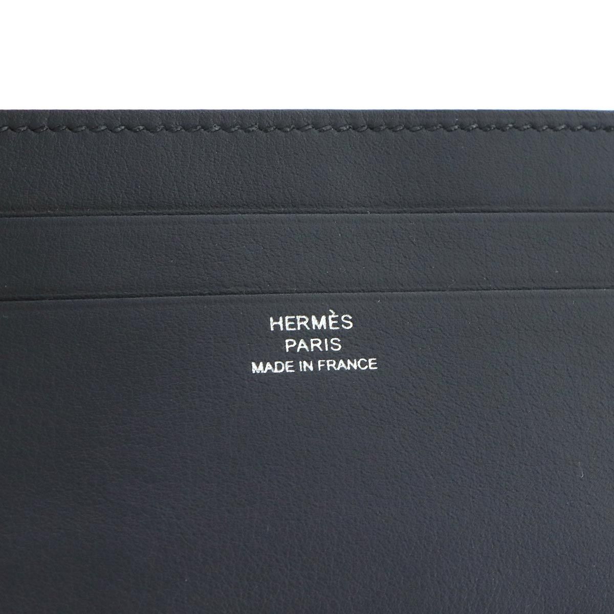 未使用 展示品 エルメス HERMES シチズン ツイル カードケース 名刺