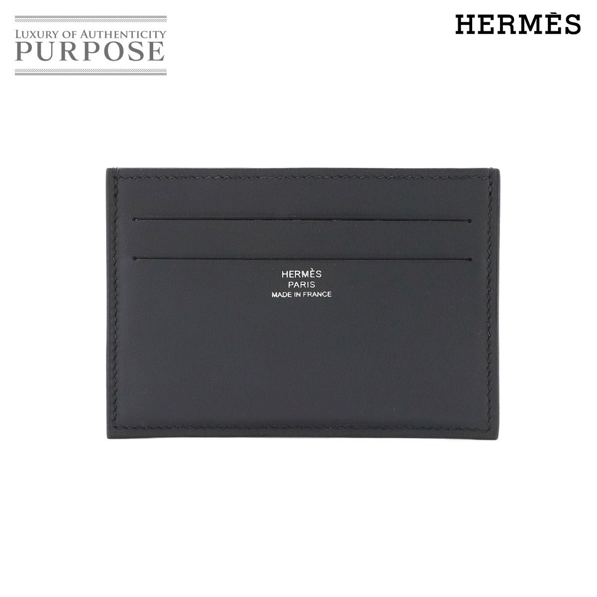 未使用 展示品 エルメス HERMES シチズン ツイル カードケース 名刺
