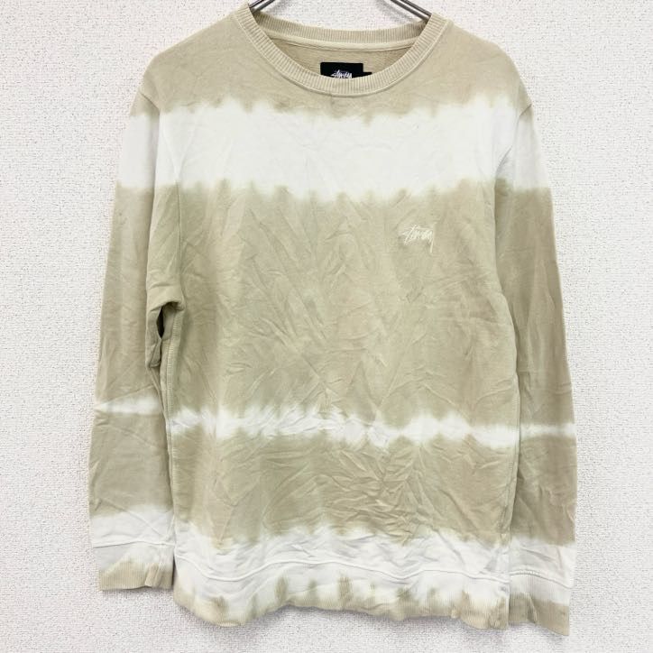 stussy スウェット トレーナー S クリーム色 Stussy ステューシー 
