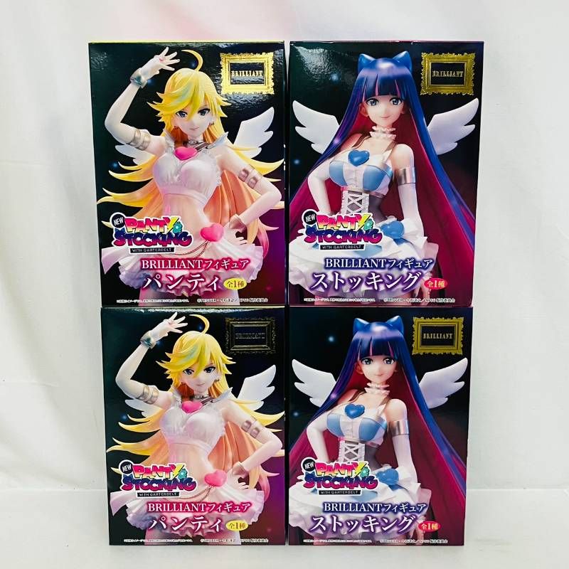 パンティ&ストッキング BRILLIANT プライズ フィギュア 4個 まとめ