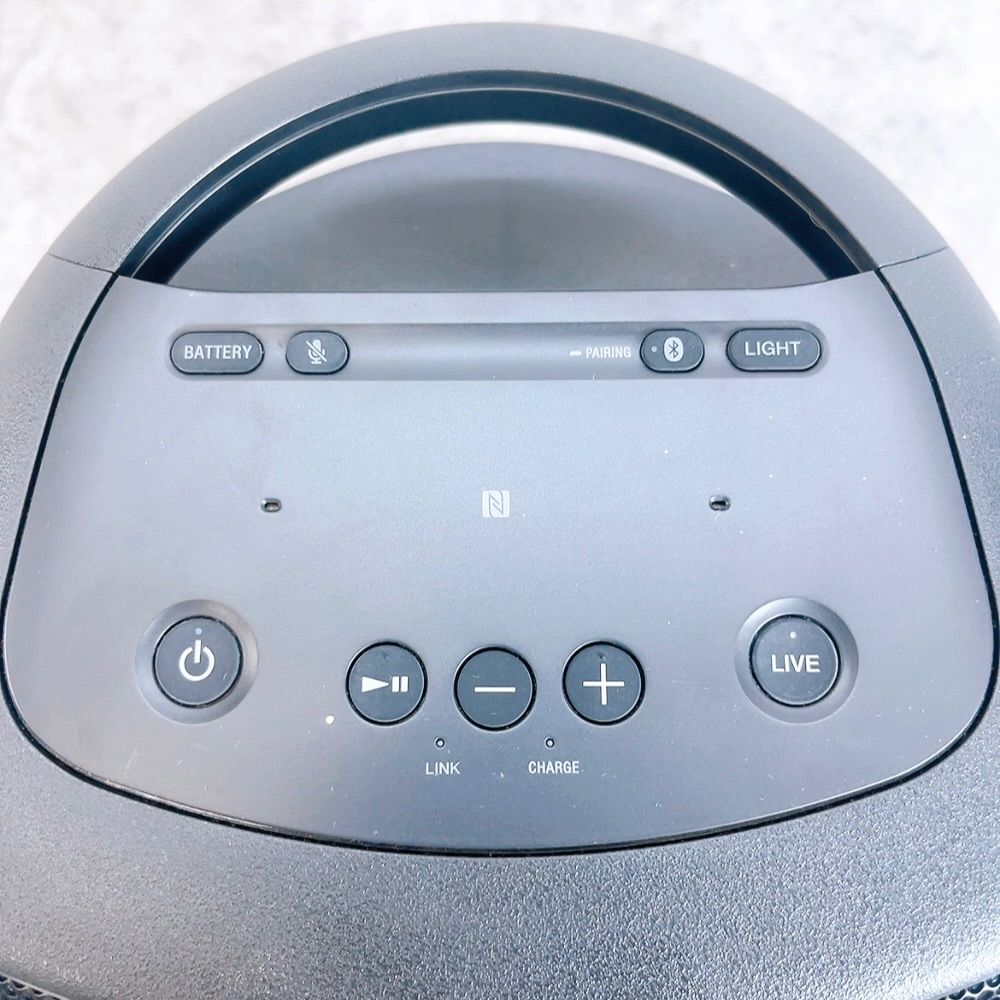 H-1476 SONY SRS-XB501G ブラック 動作確認済み ワイヤレススピーカー Bluetooth Wi-Fi Googleアシスタント EXTRA BASS USB-C対応 ポータブルスピーカー