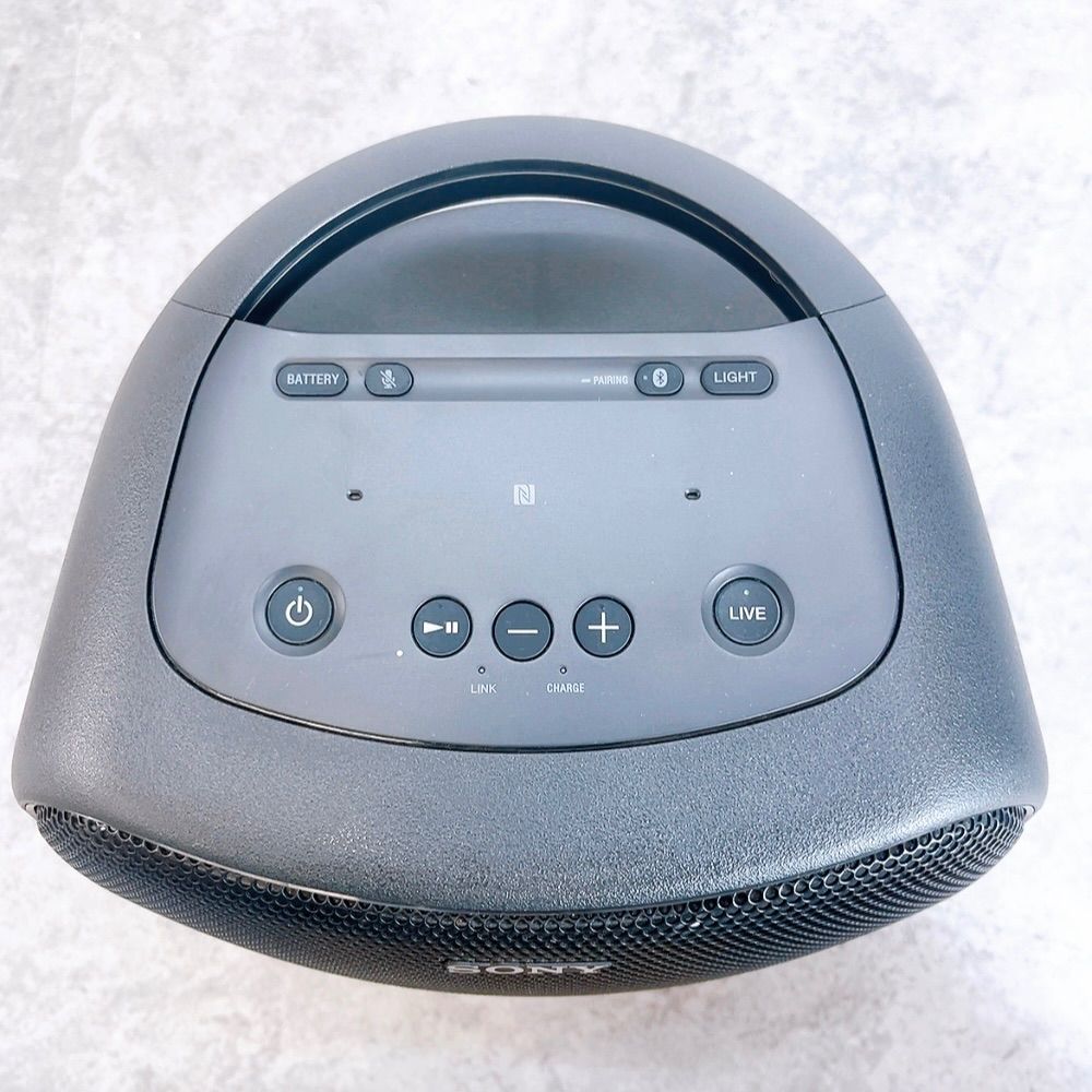 H-1476 SONY SRS-XB501G ブラック 動作確認済み ワイヤレススピーカー Bluetooth Wi-Fi Googleアシスタント EXTRA BASS USB-C対応 ポータブルスピーカー