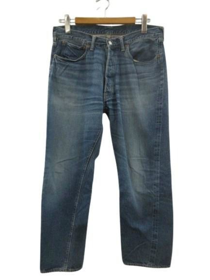 ウエアハウス WAREHOUSE LOT1101 デニムパンツ セルビッチ セコハン 2nd hand ジーンズ ブルー W36