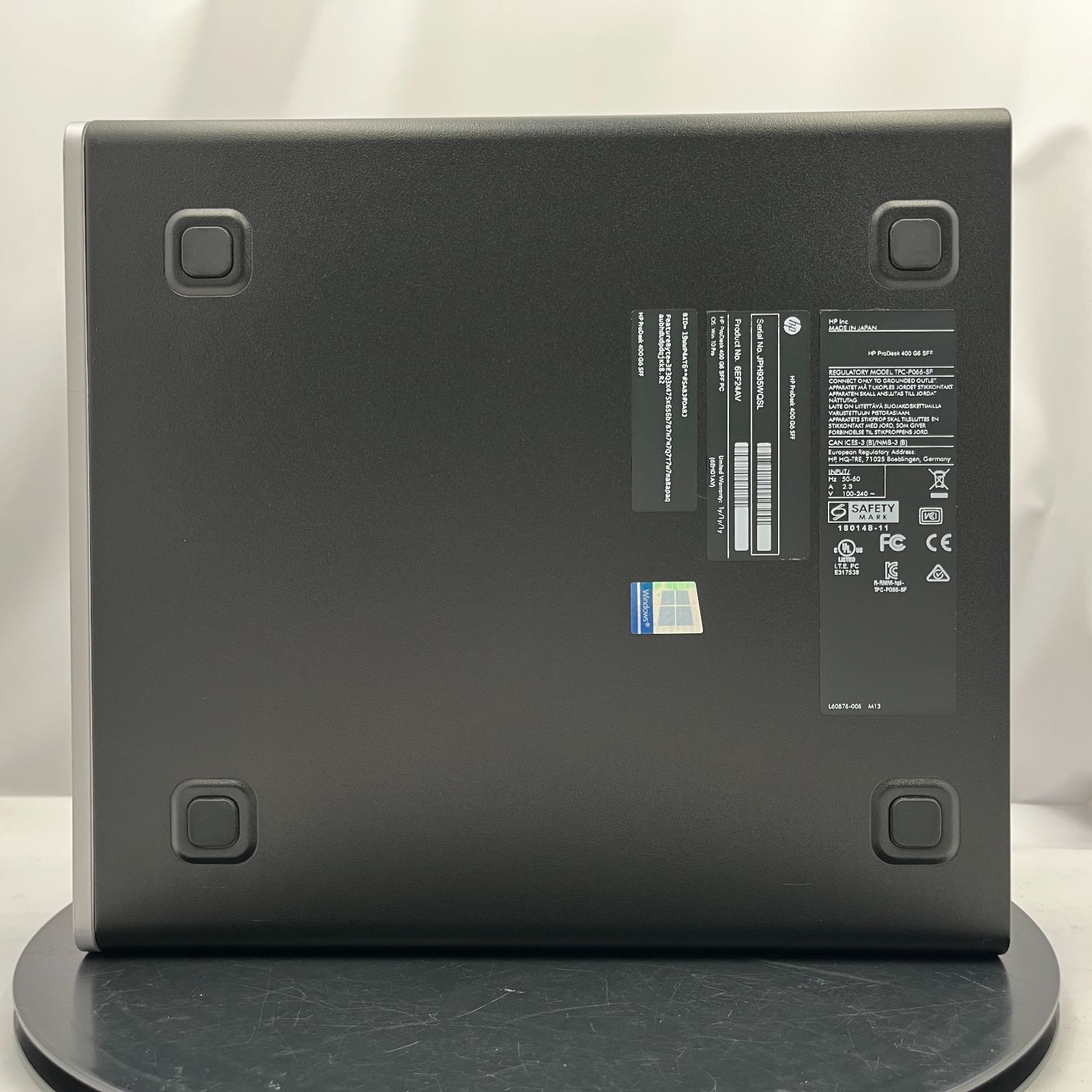ジャンク】HP ProDesk 400 G6 i5 SSD Win11 - メルカリ