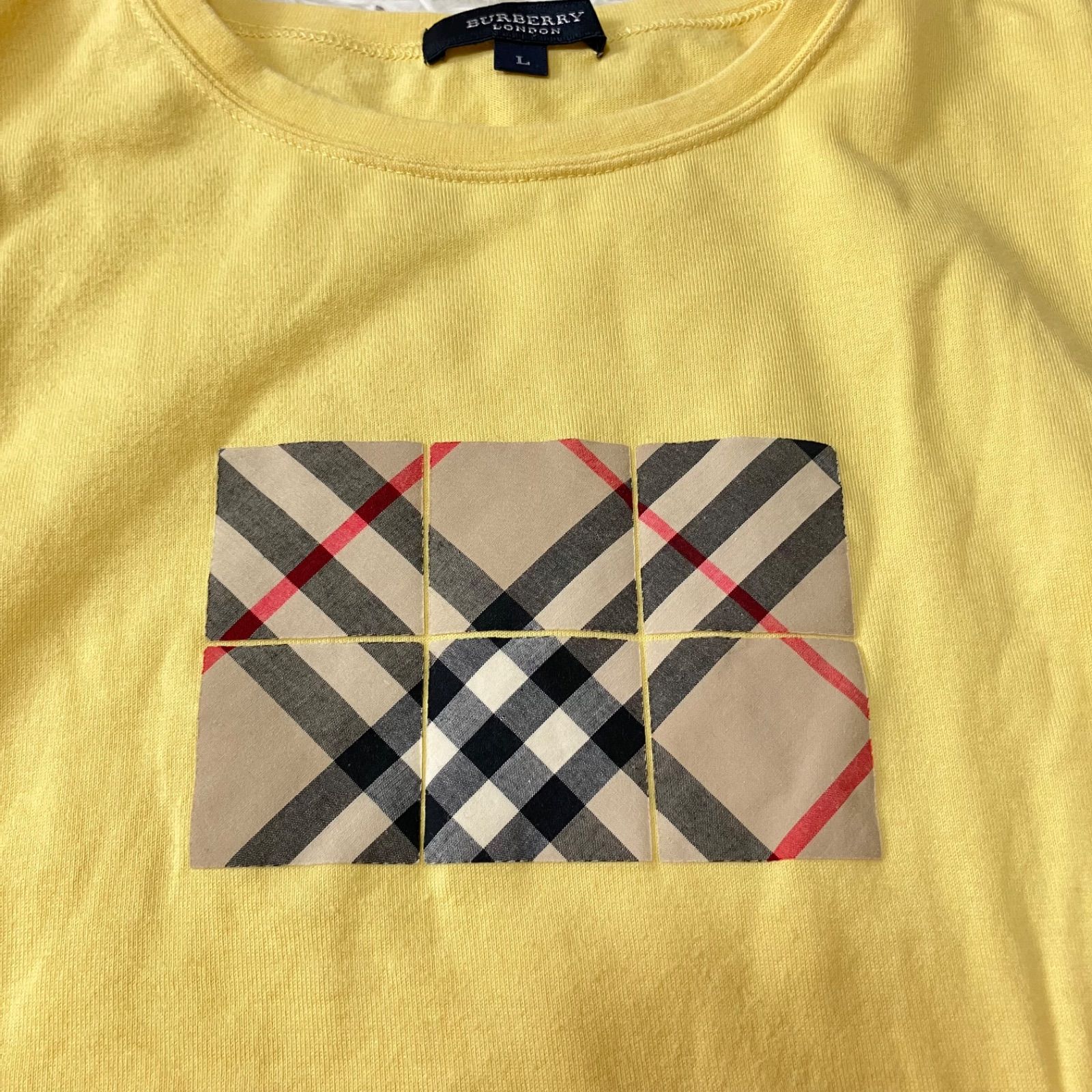 バーバリーロンドン 黄色 Tシャツ - メルカリ