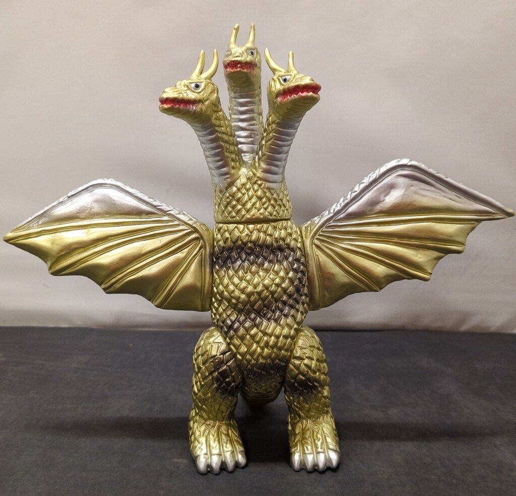 ブルマァク ブルマァク 三大怪獣 地球最大の決戦 キングギドラ(復刻版)金くるみ塗装 M502