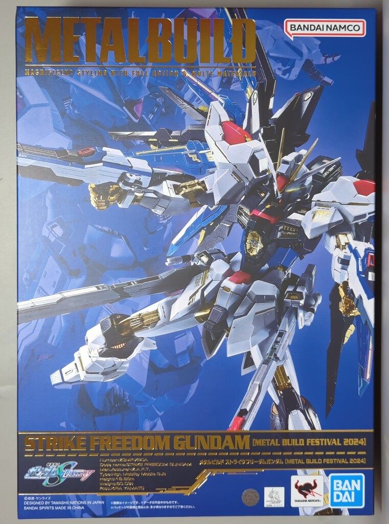 BANDAI SPIRITS METAL BUILD 機動戦士ガンダムSEED DESTINY ストライクフリーダムガンダム METAL BUILD FESTIVAL 2024