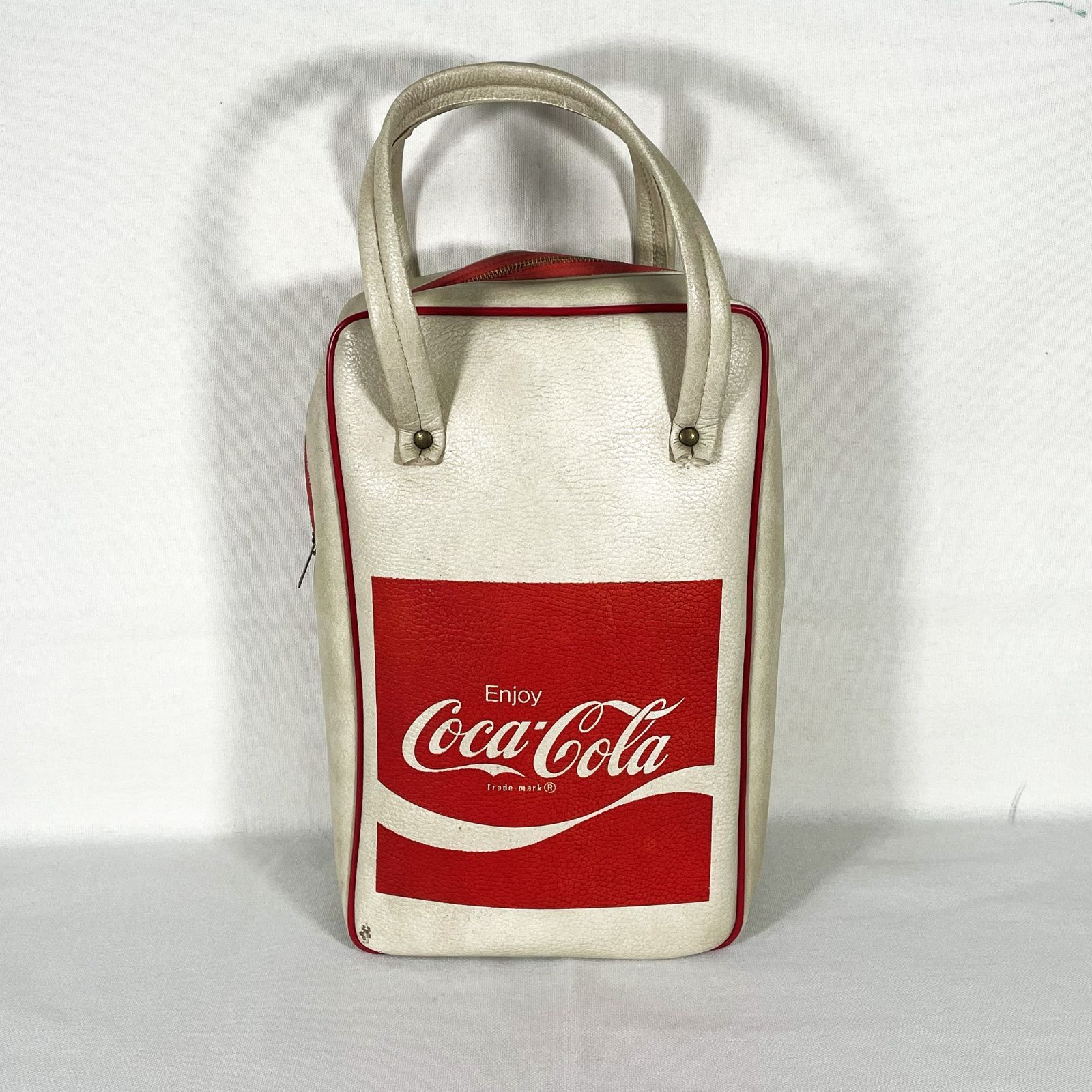 70s Coca-Cola Vinyl Bottle Carrier Cooler Bag　コカコーラ　保冷バッグ　70年代　ヴィンテージ　アンティーク　アメトイ