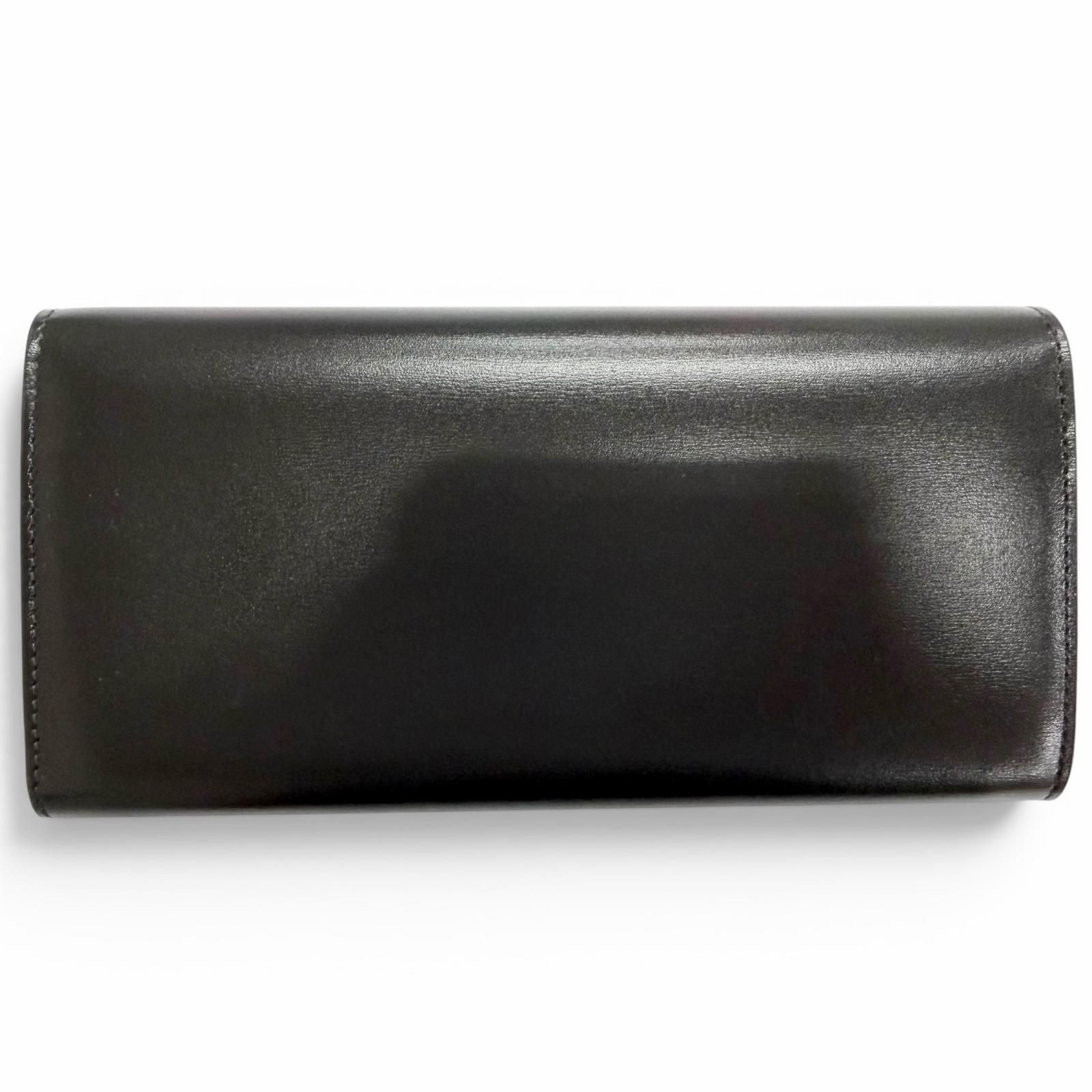 極美品△CELINE セリーヌ 10E313DPV シャイニーカーフスキン 