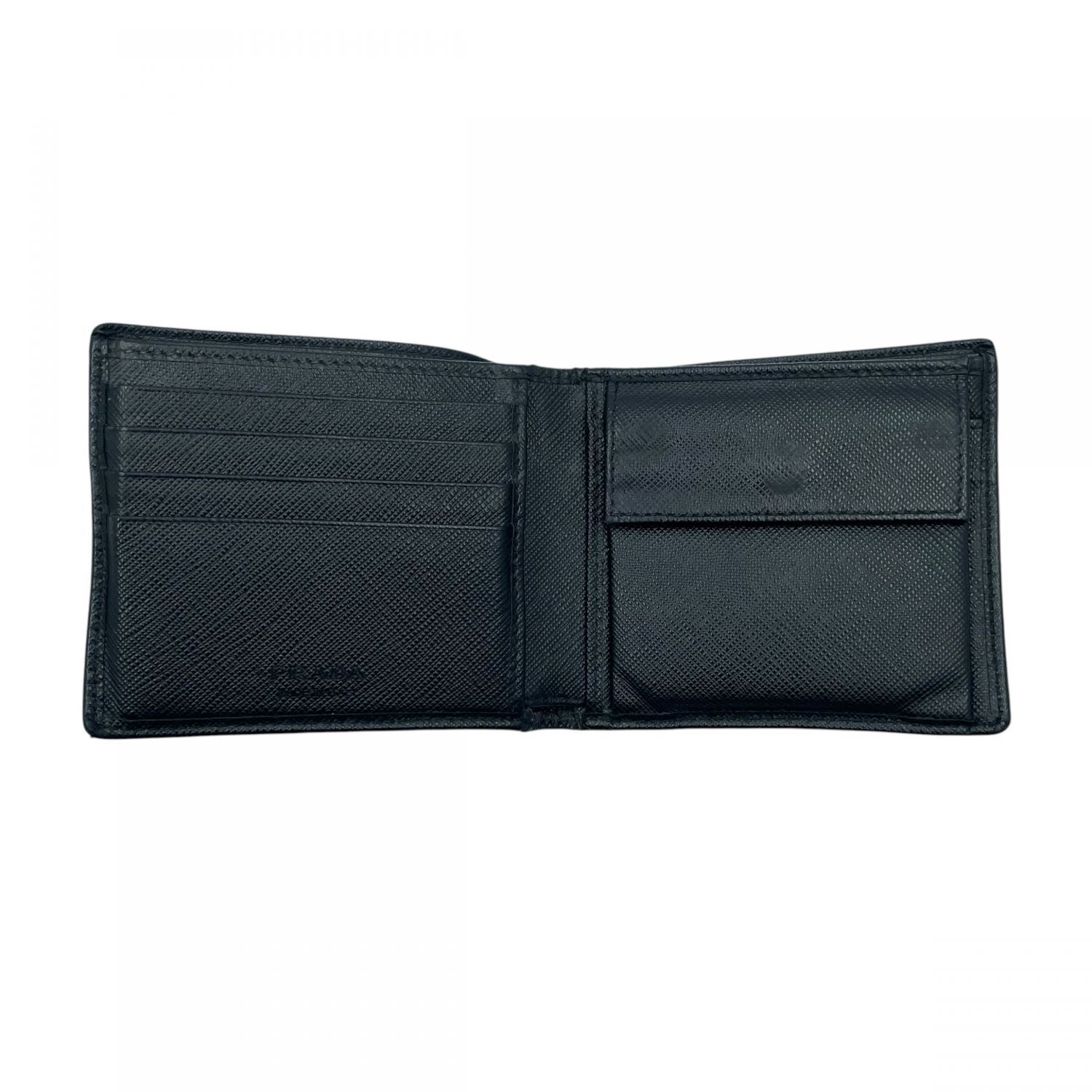 中古】 PRADA プラダ 2MO738 トライアングル ロゴ コインパース付き