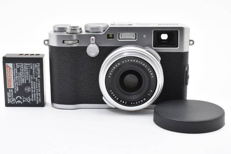 ★極上品★《ショット数2,500回 》フジフイルム FUJIFILM X100F シルバー★　YM1268＃99