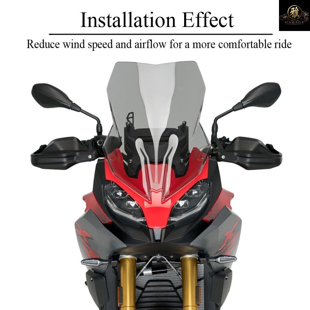 オートバイ用ウインドスクリーン ウインドディフレクター スクリーン S1000XR 2020-2024 ウインドシールド バイザー プロテクター バイザー