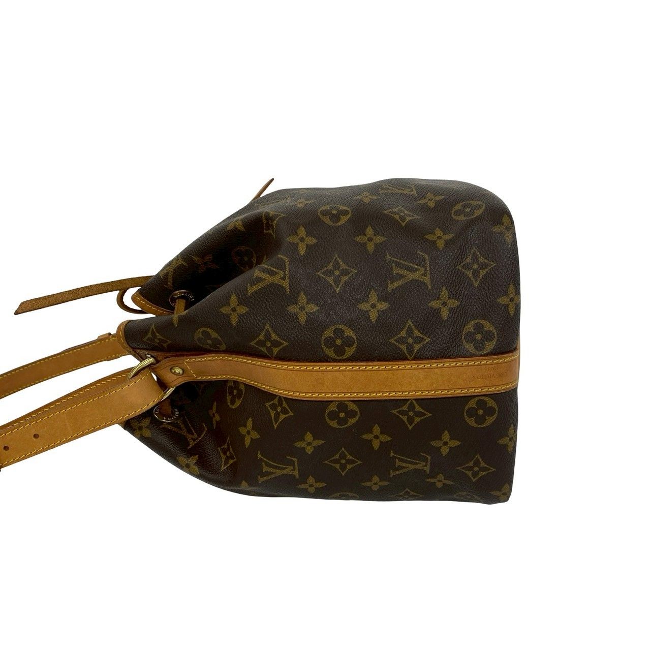 ノエ　ルイヴィトン　モノグラム　ショルダーバッグ　ハンドバッグ　巾着　ブラウン 極 美品 LOUIS VUITTON ルイヴィトン ヴィンテージ プチ ノエ