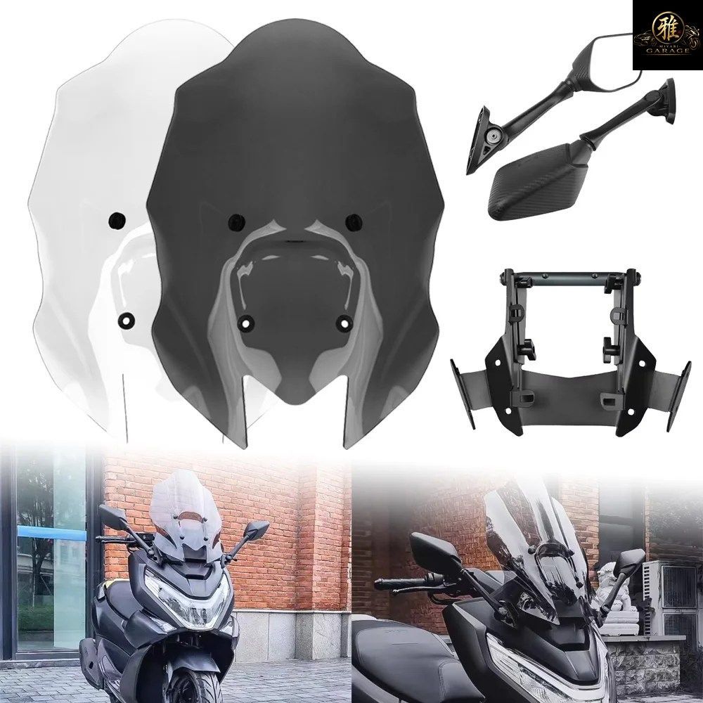 オートバイ用ウインドシールド、ウインドスクリーン、CFMOTO 150SC、150 SC、ウインドディフレクターブラケット、エアスポイラープロテクタ