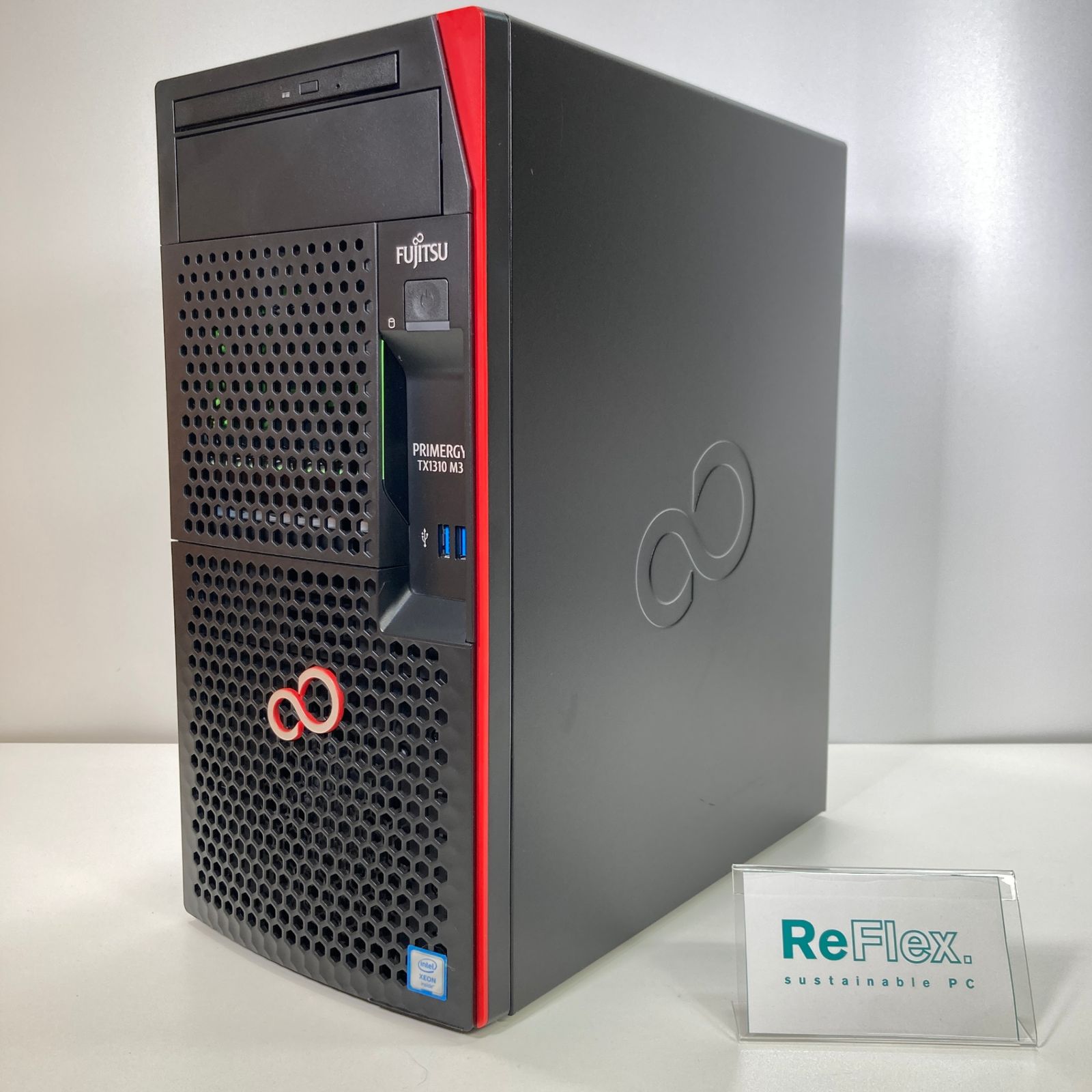 【中古】FUJITSU 富士通 PRIMERGY TX1310/Xeon CPU E3-1225 v6 @3.30GHz/16GB