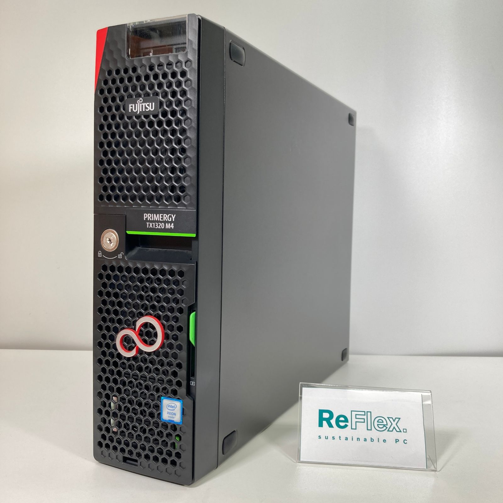 【中古】富士通 PRIMERGY TX1320 M4/Xeon E-2224 CPU＠3.40GHz/8GB