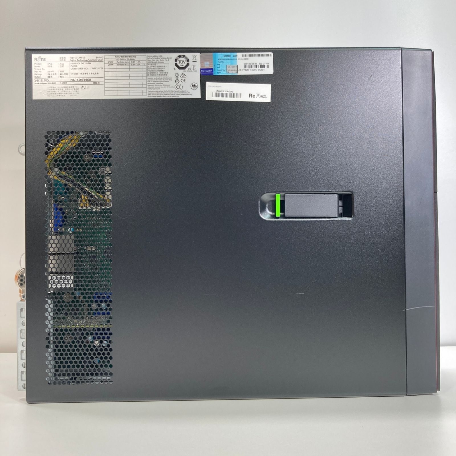 中古 FUJITSU PRIMERGY TX1320 M4 サーバー Xeon/8GB - メルカリ