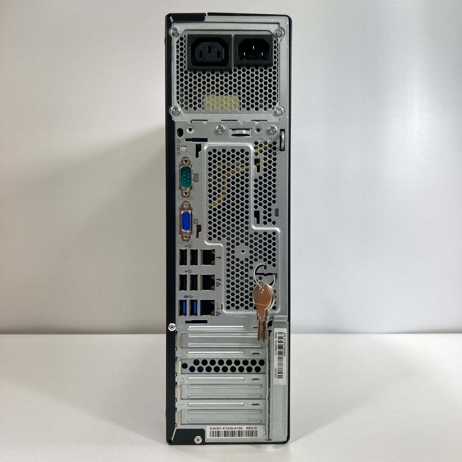 中古 FUJITSU PRIMERGY TX1320 M4 サーバー Xeon/8GB - メルカリ
