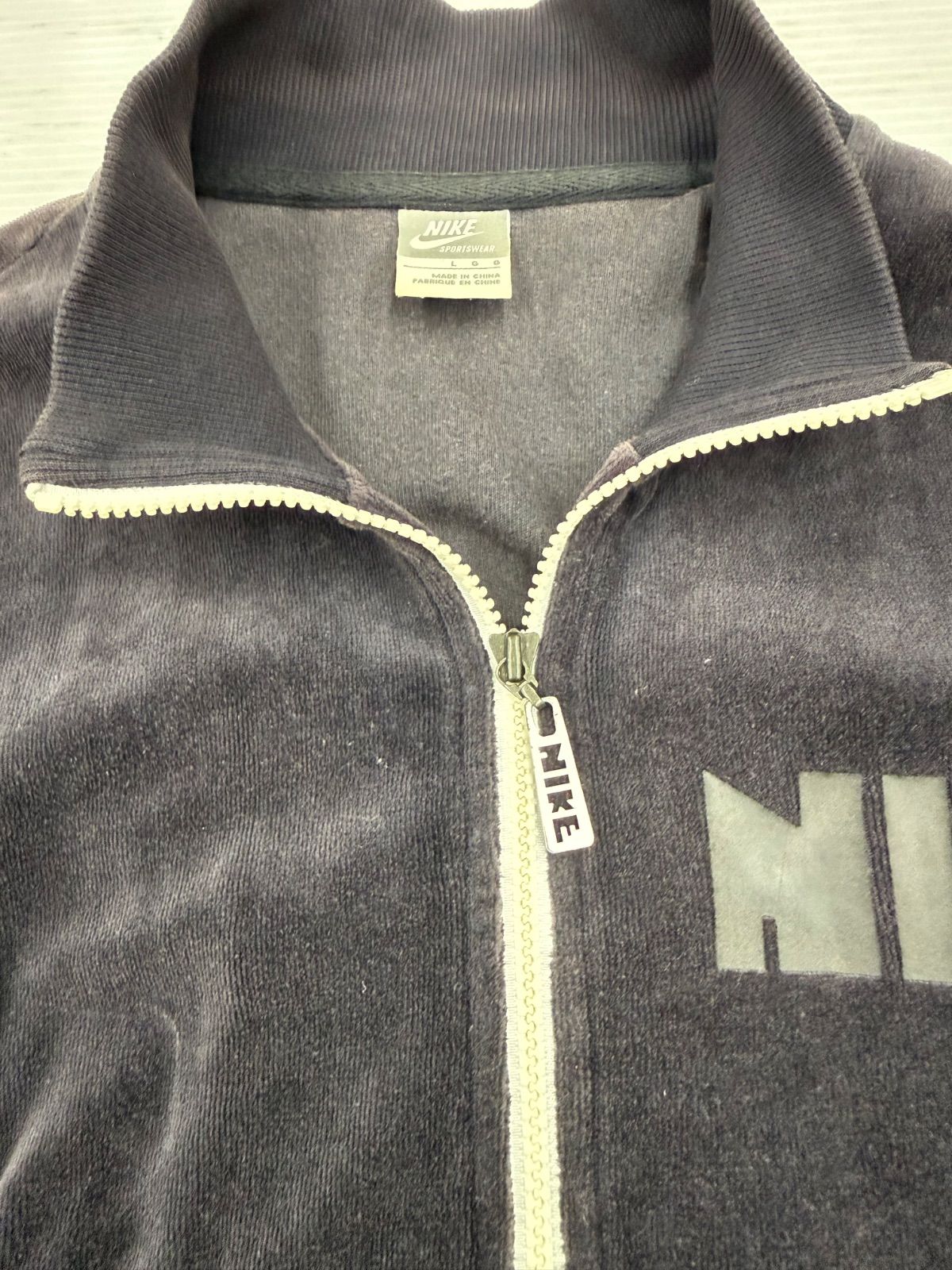 00's NIKE ナイキ ゴツナイキ ジップアップパーカー メンズ Lサイズ