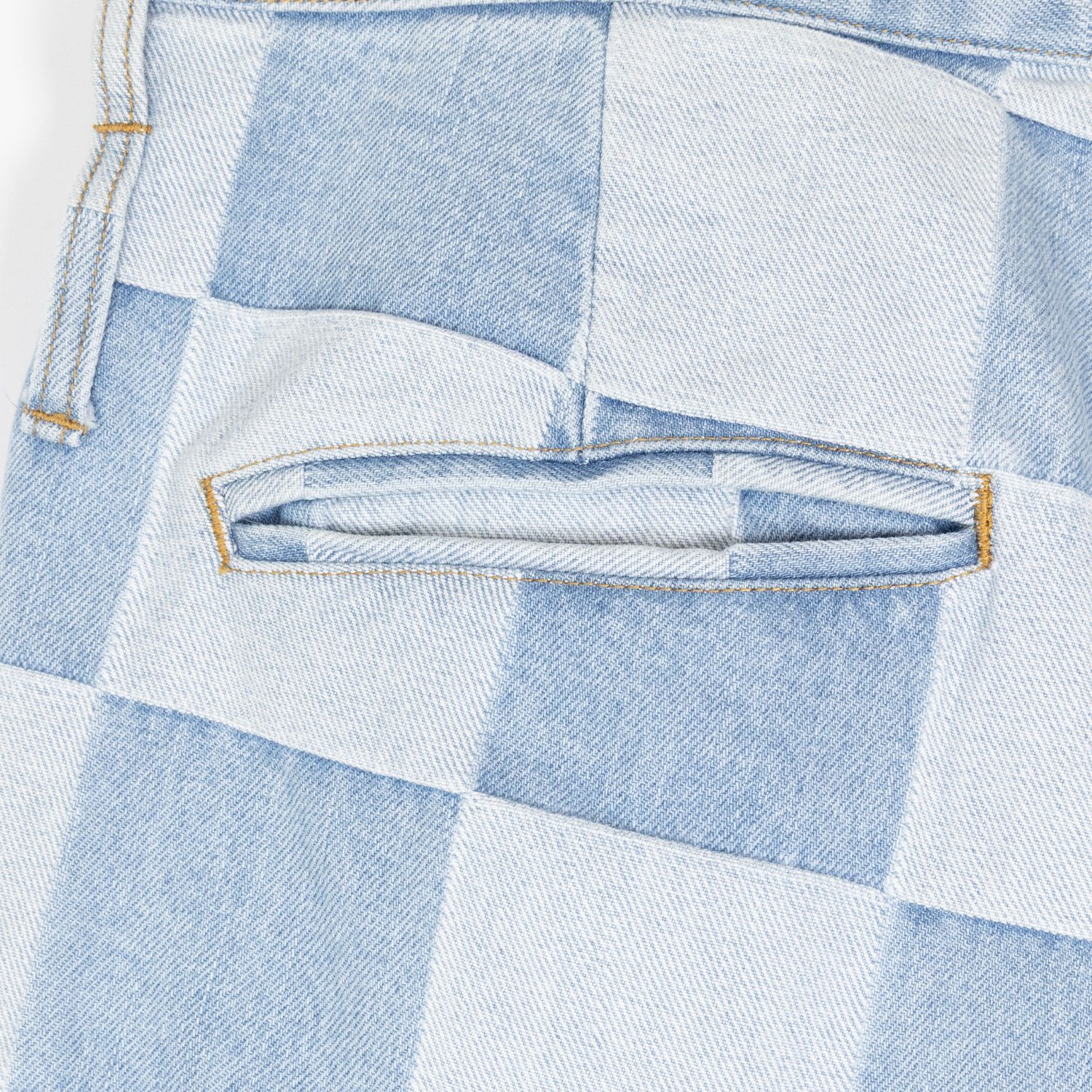RANDY STUFFED Check Denim パッチワーク デニム RANDY 【STUFFED