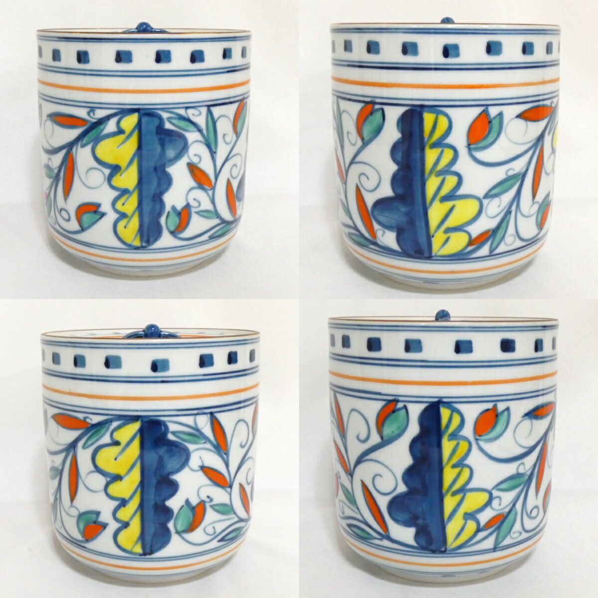 箱なし特売品】平安 洞華作 和蘭陀写 水指 オランダ 紅毛 阿蘭陀