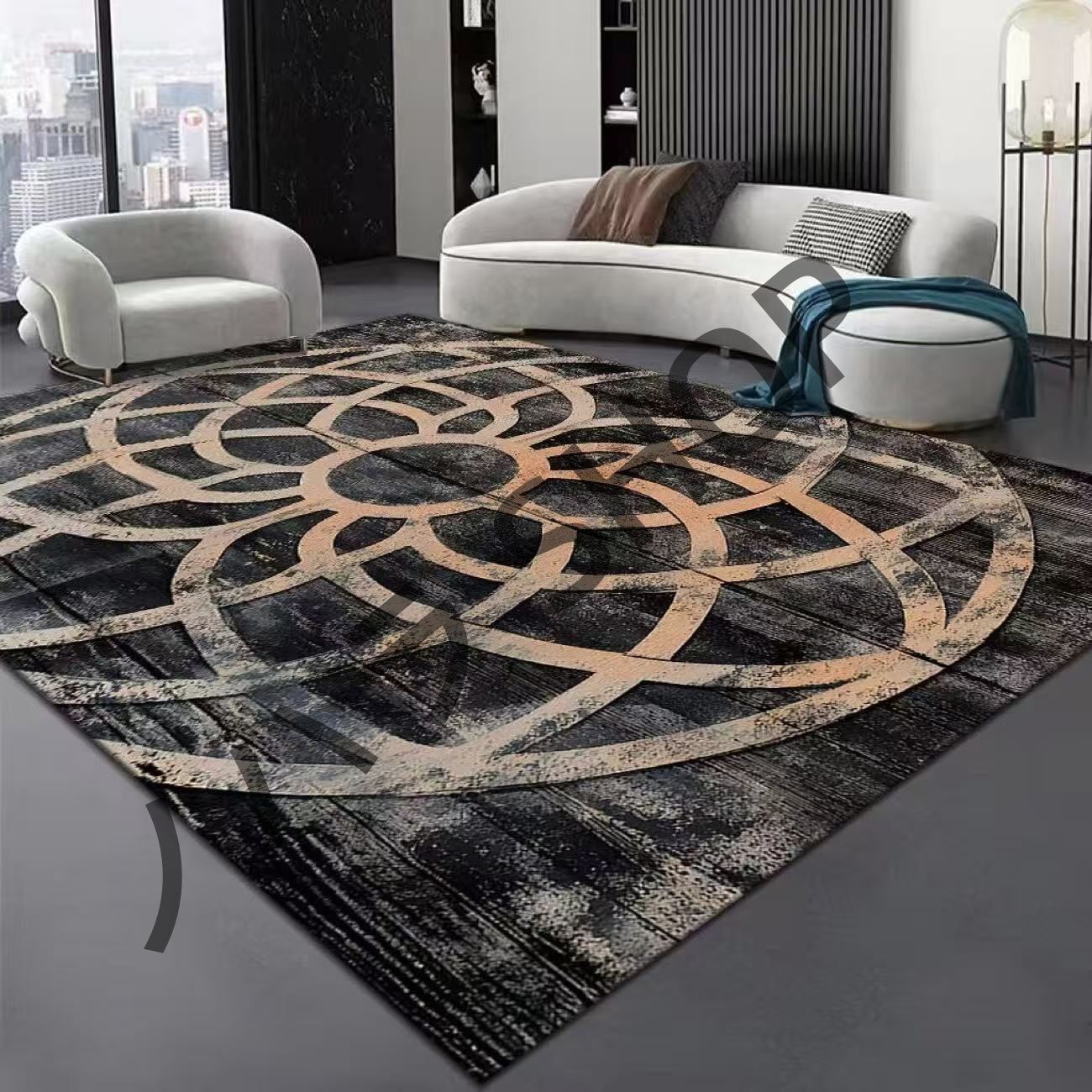 多機能使用/カーペット/200*300cm/滑り止め付き ラグマット ベッドルーム リビングルーム 寝室の部屋 /マット/カーペット #C017