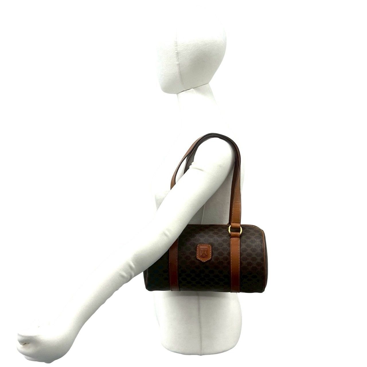 極 美品 CELINE セリーヌ ヴィンテージ マカダム ブラゾン トリオンフ