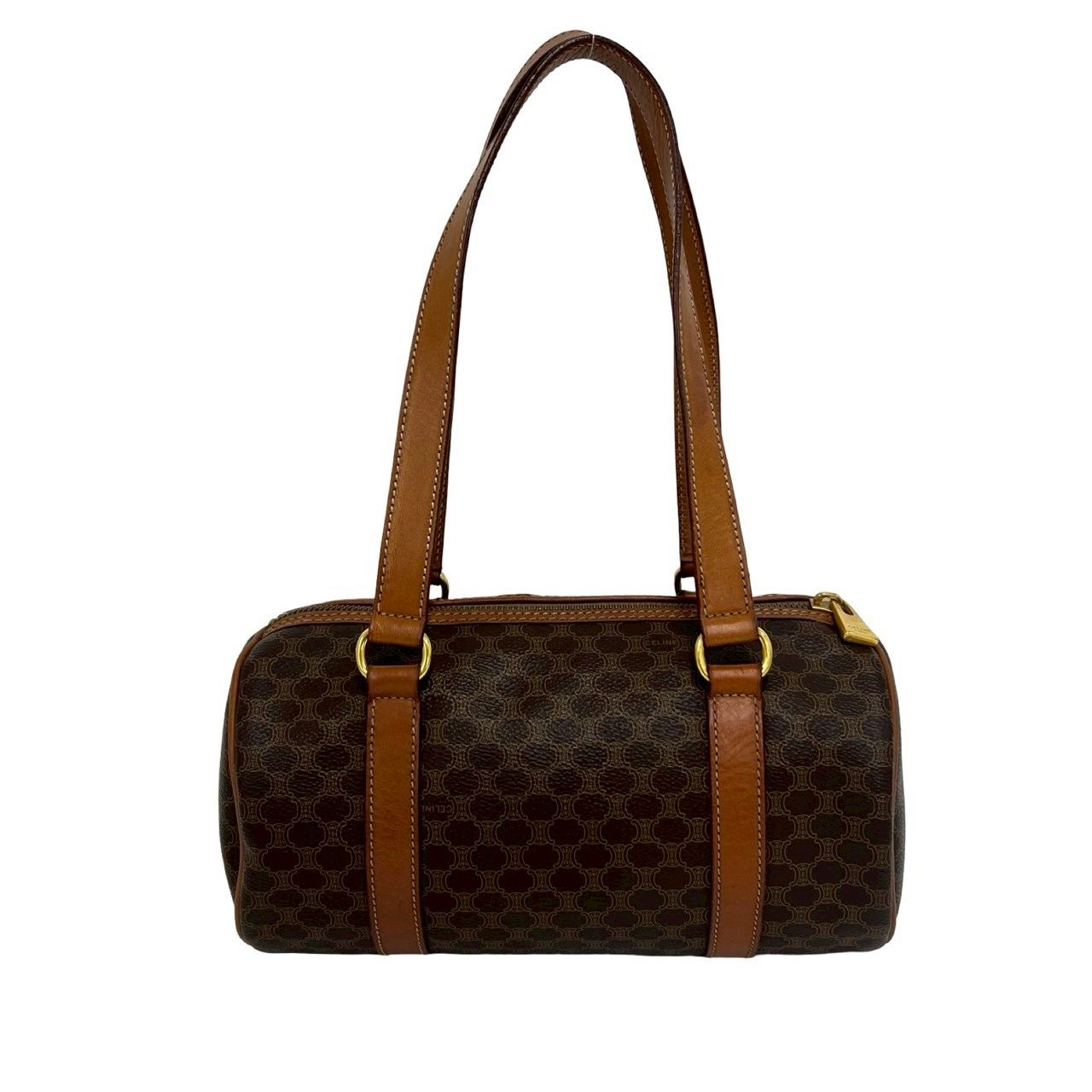 極 美品 CELINE セリーヌ ヴィンテージ マカダム ブラゾン トリオンフ