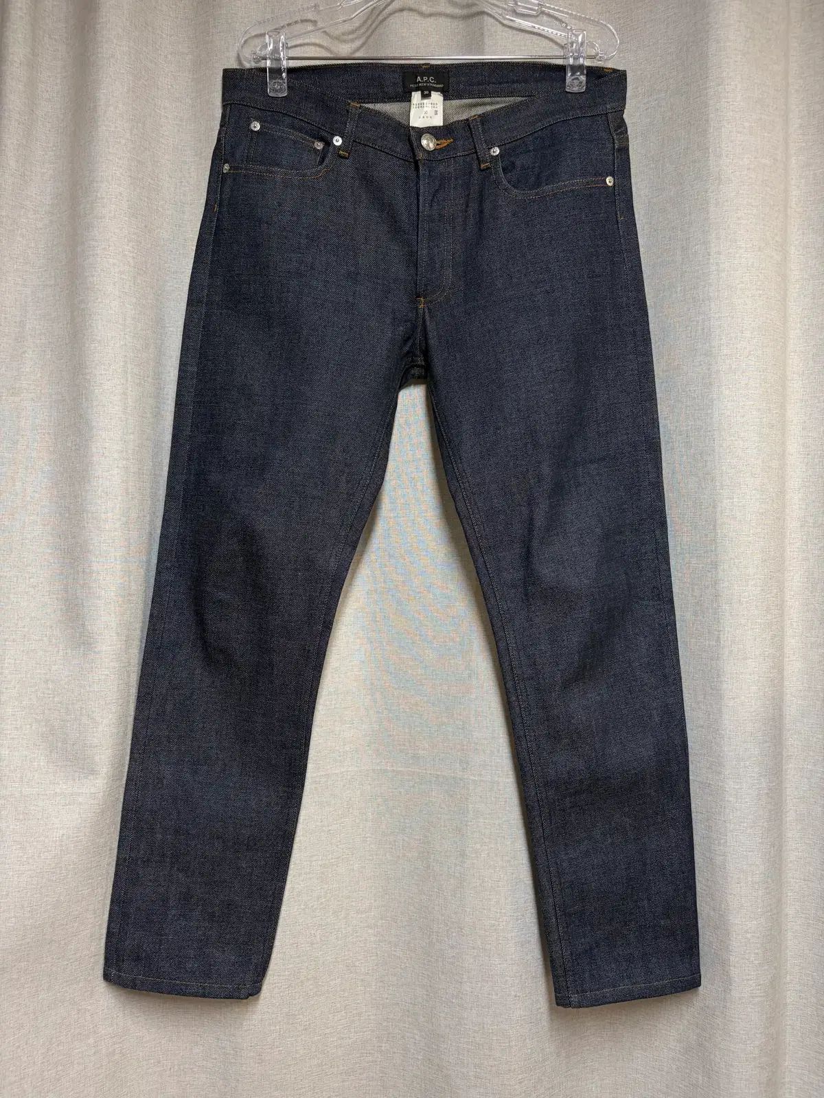 A.P.C. アーペーセー プチ ニュースタンダード セルビッジ デニム W30