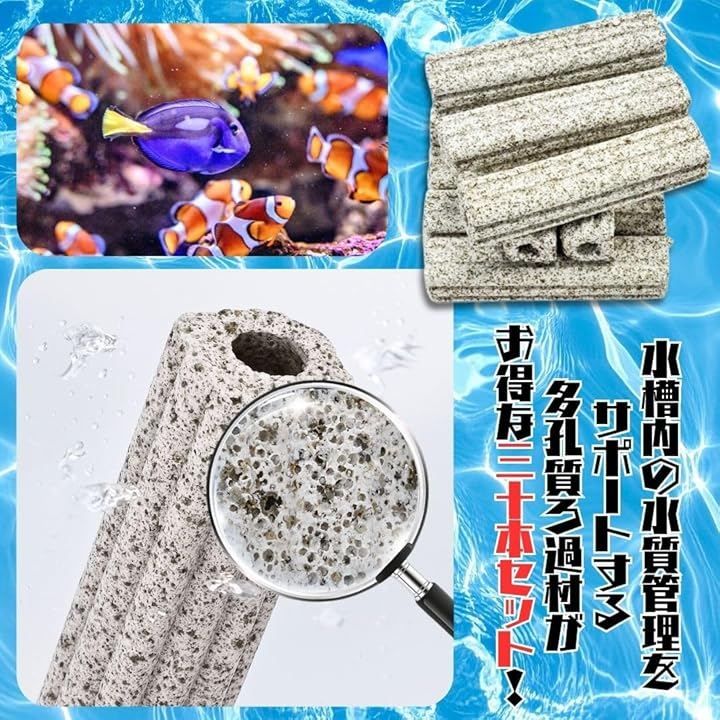 Solvanta ろ過材 濾過材 多孔質セラミック製 アクアリウム用 水槽