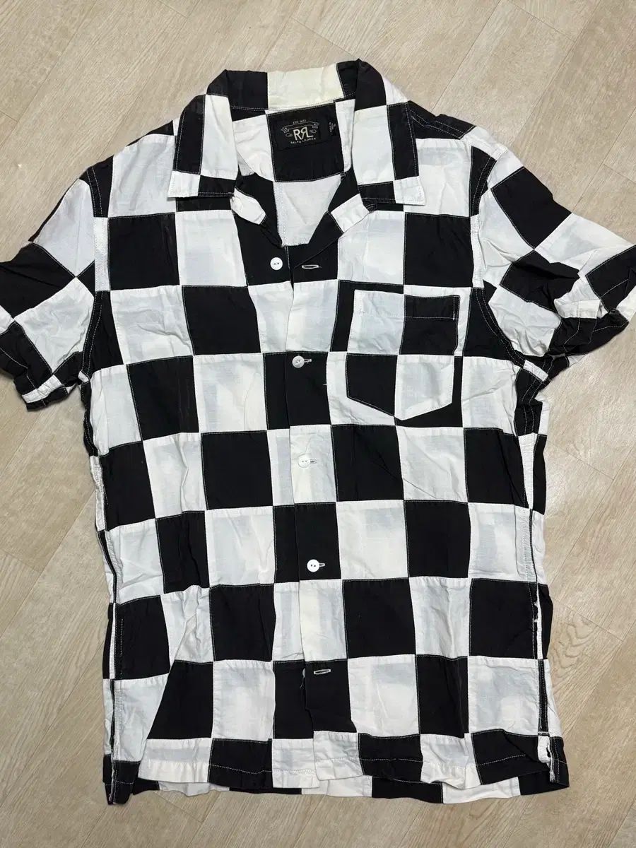 RRL(ダブルアールエル) rrl パッチワーク シャツ double rl