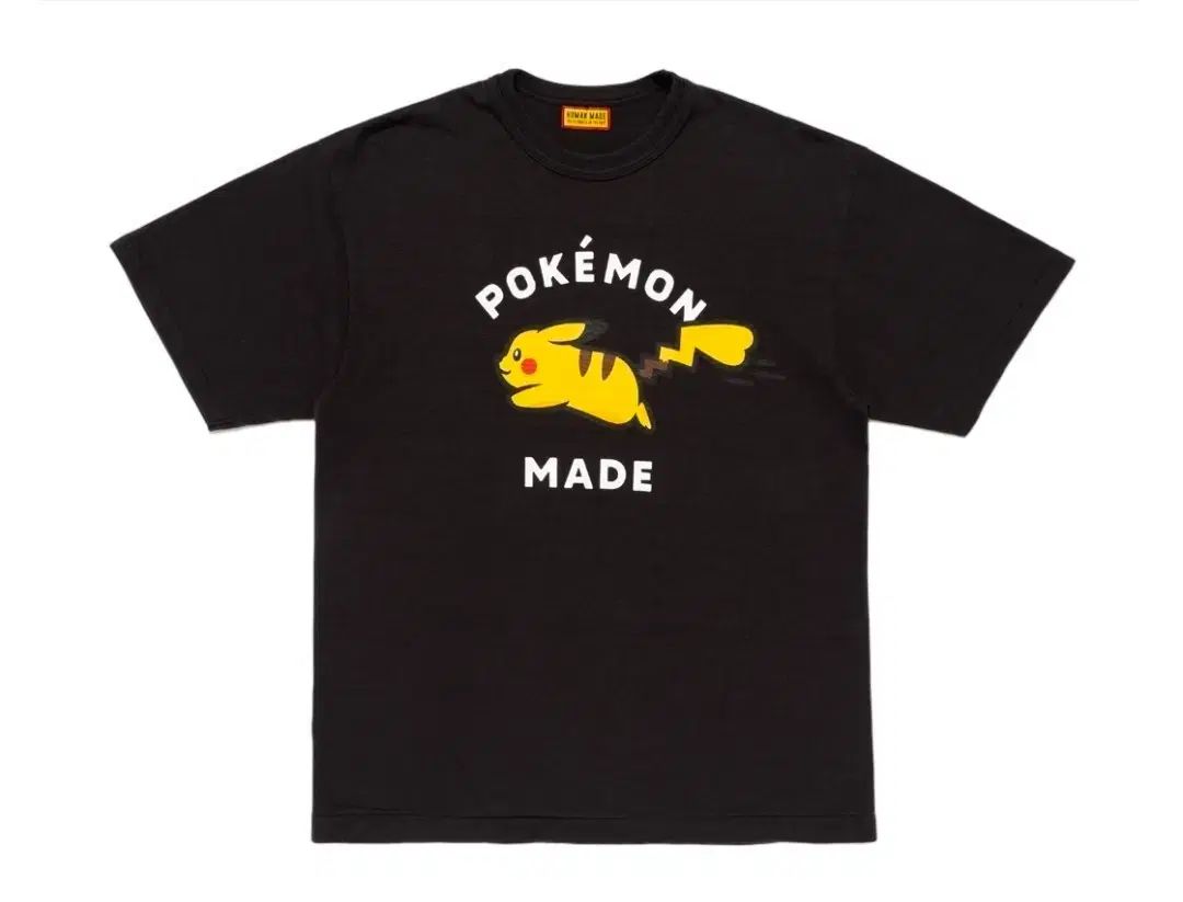 HUMAN MADE(ヒューマンメイド) ポケモン Tシャツ L ブラック 新品