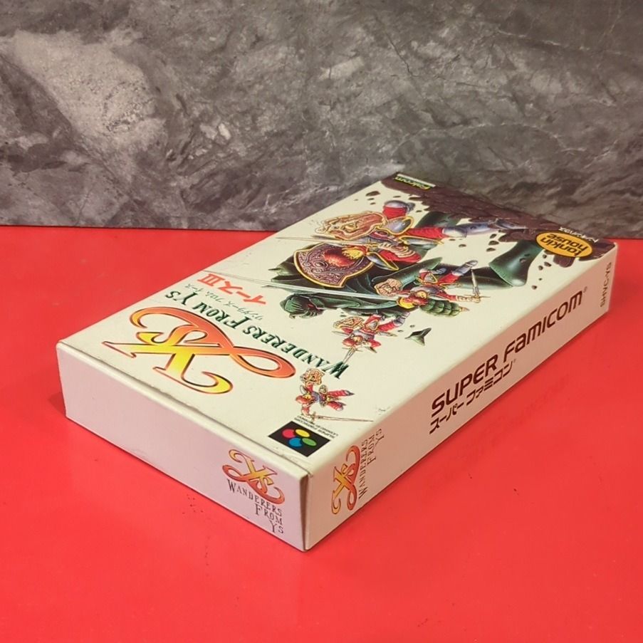 イースⅢ PC88 付属品あり イースIII ワンダラース フロム イース スーパーファミコンソフト 箱