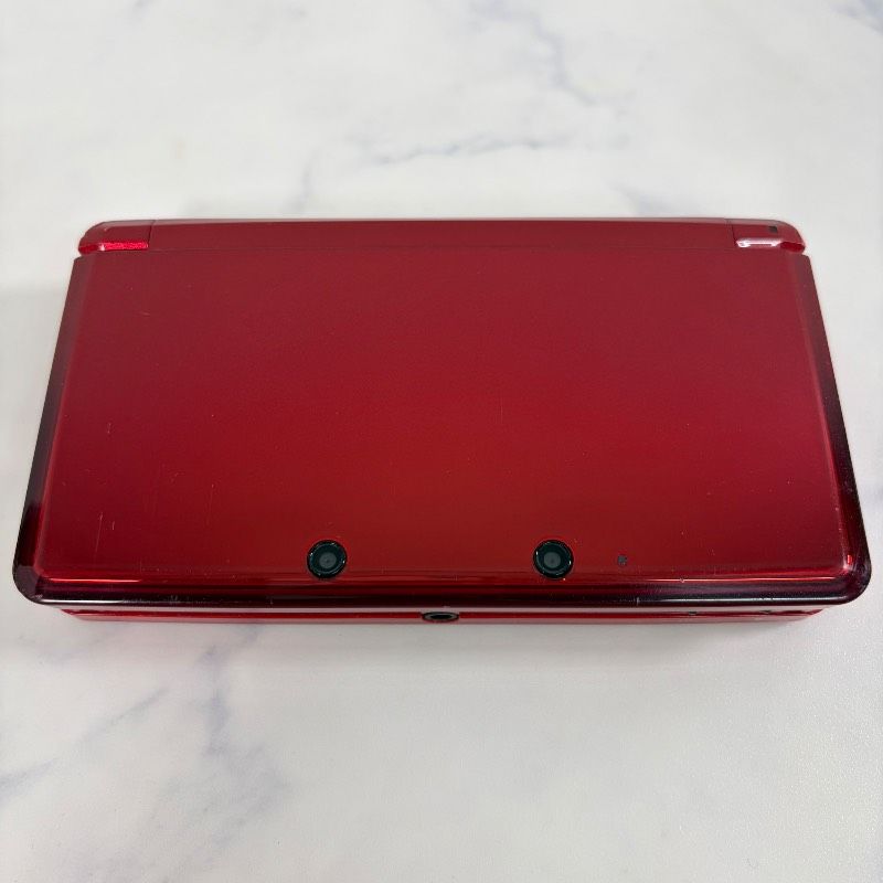 【液晶綺麗/初期化済み/動作品】Nintendo3DS 任天堂 CTR-001(JPN) レッド 525K