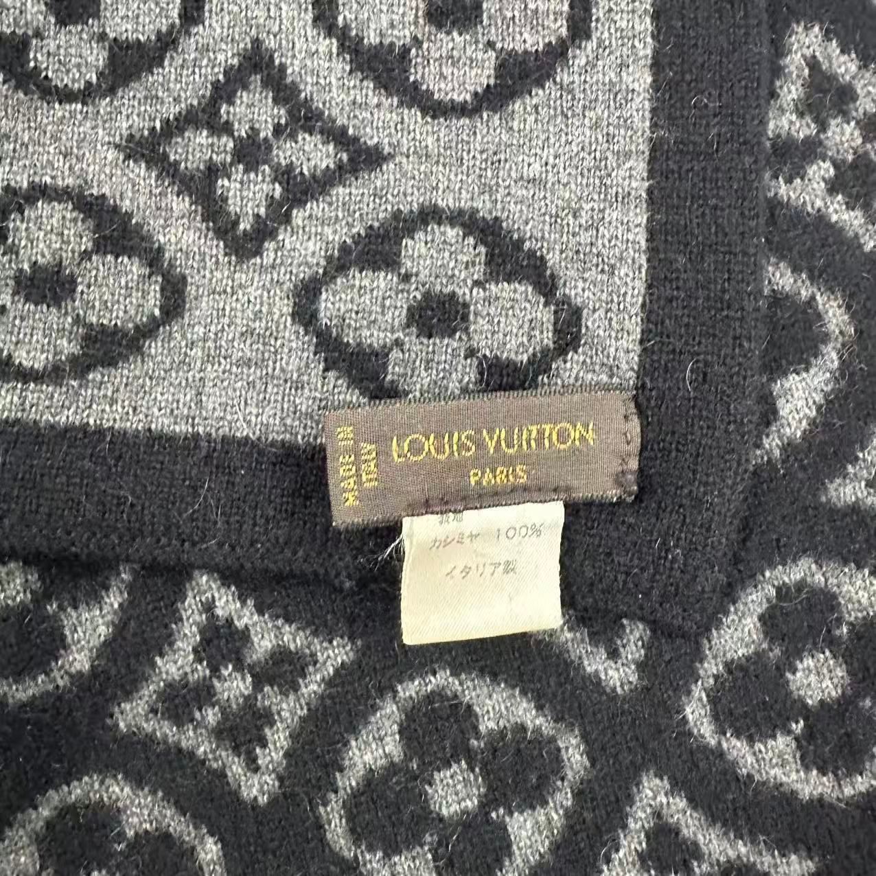 極美品 LOUIS VUITTON ルイヴィトン マフラー エシャルプ・スキー