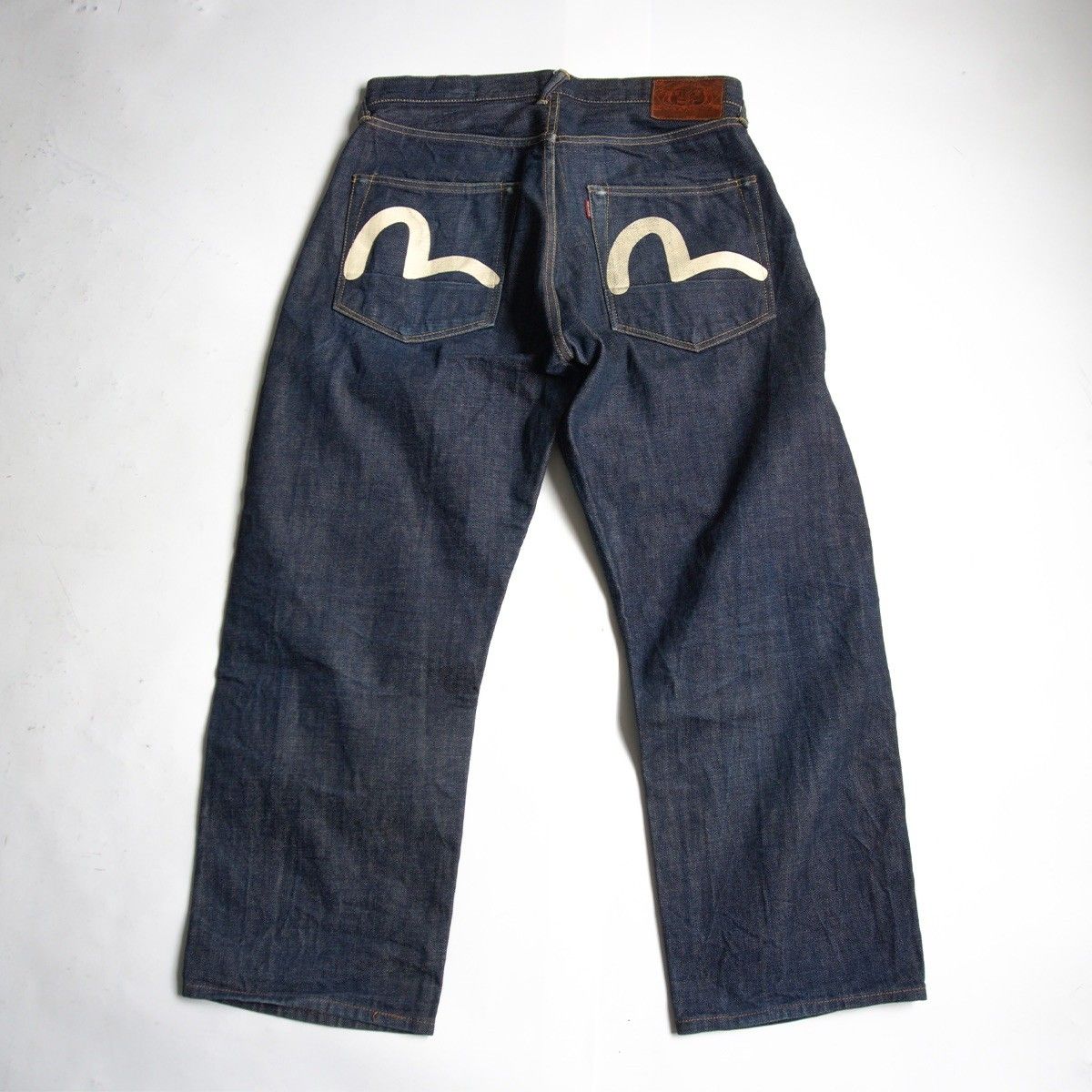 雰囲気抜群/濃紺】EVISU 【LOT.2001 デニムパンツ】34×35 エビス