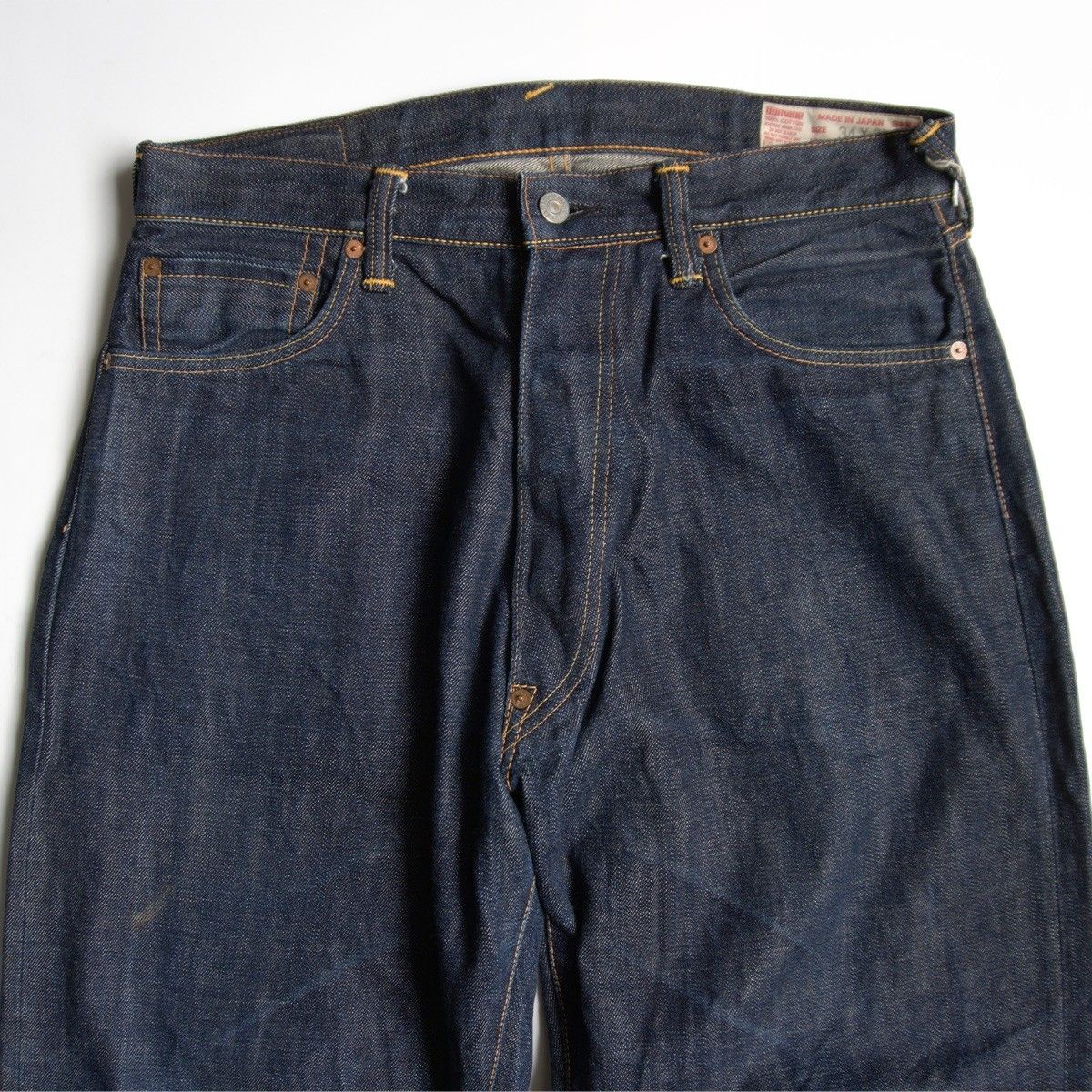 雰囲気抜群/濃紺】EVISU 【LOT.2001 デニムパンツ】34×35 エビス 