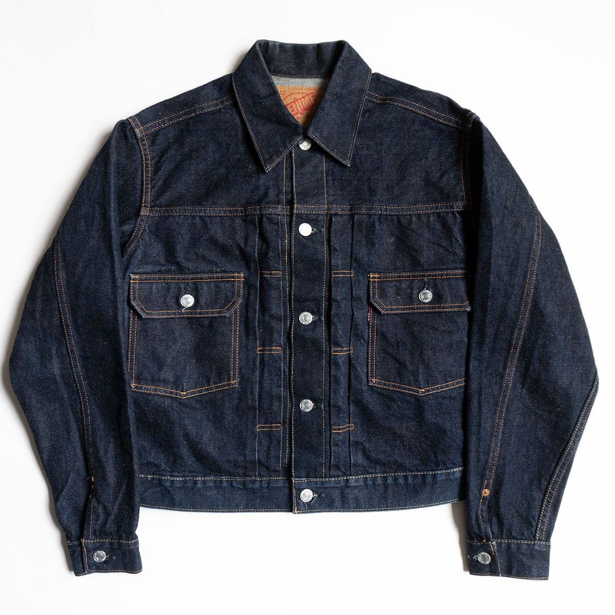 【美品/濃紺】DENIME 【507 2nd デニムジャケット ハギ付き】L 2nd Gジャン オリゾンティ 旧日本製 26050648