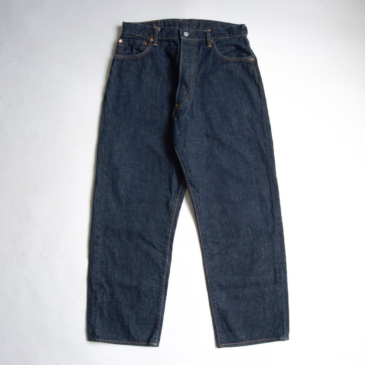 美品/濃紺】EVISU 【LOT.2001 デニムパンツ】36×35 エビス ジーンズ
