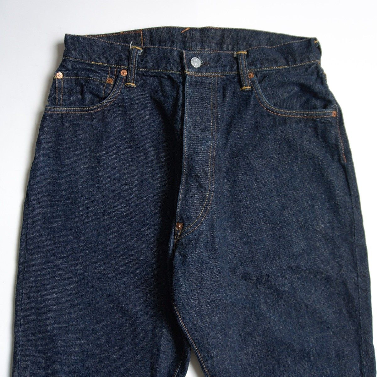 美品/濃紺】EVISU 【LOT.2001 デニムパンツ】36×35 エビス ジーンズ