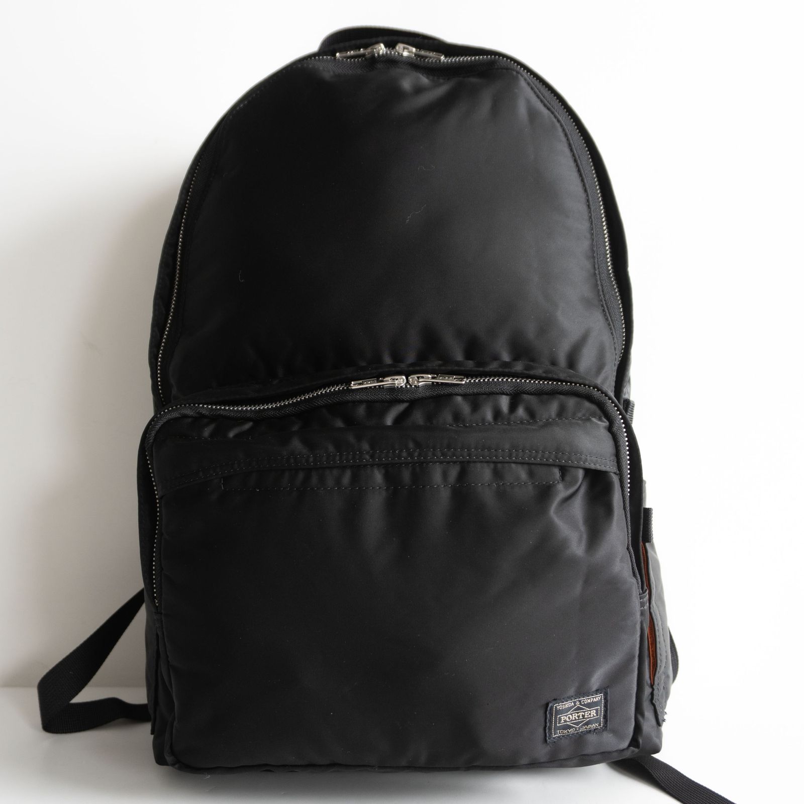 【美品】PORTER 【タンカー リュック】ポーター ブラック バックパック デイパック TANKER 26050644