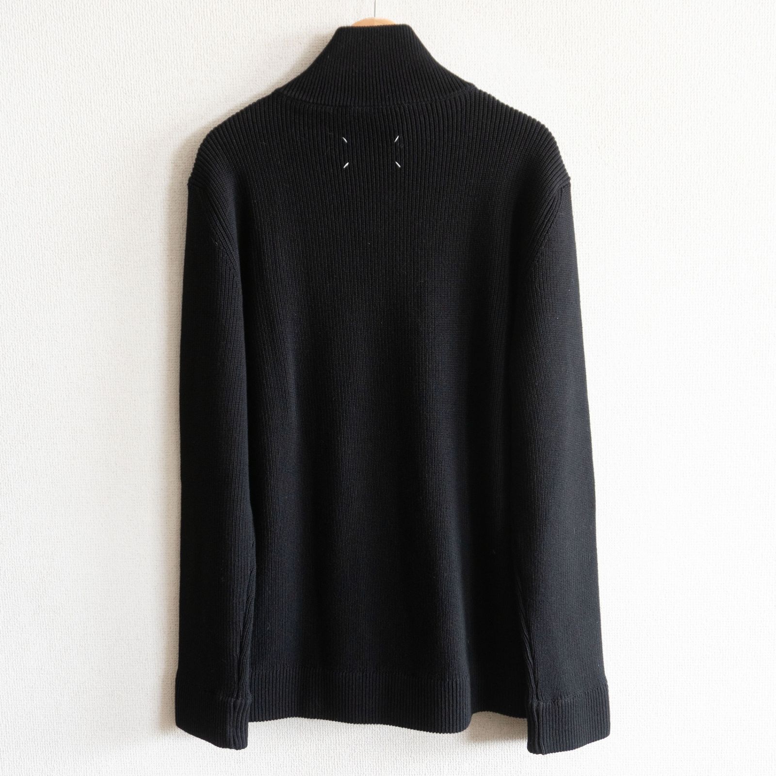 美品】Maison Margiela【23SS/ドライバーズニット】XL ブラック メゾン
