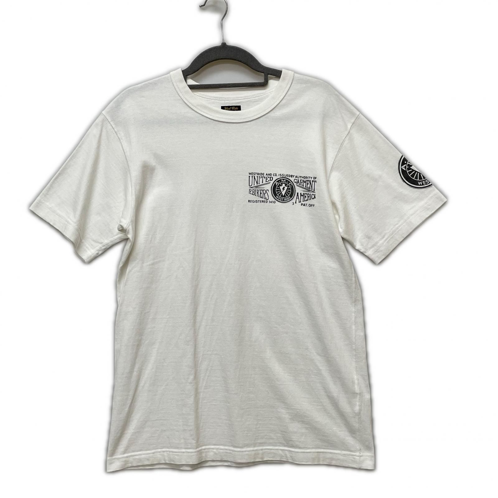 限定 WEST RIDE ウエストライド Tシャツ 38 WEST RIDE ウエストライド メンズ Tシャツ SIZE 38 ホワイト - メルカリ