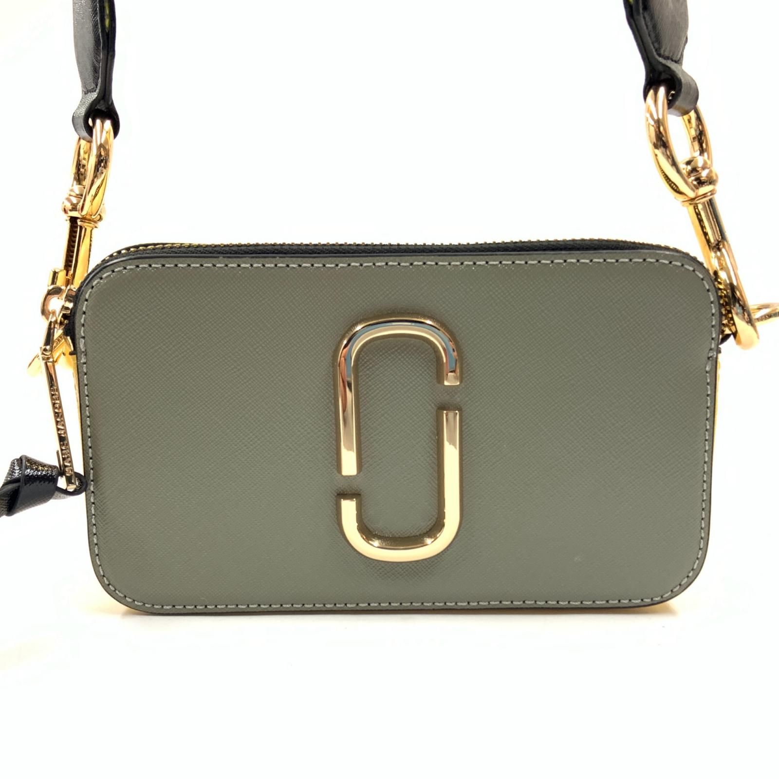 MARC JACOBS マークジェイコブス ショルダーバッグ グレー x イエロー