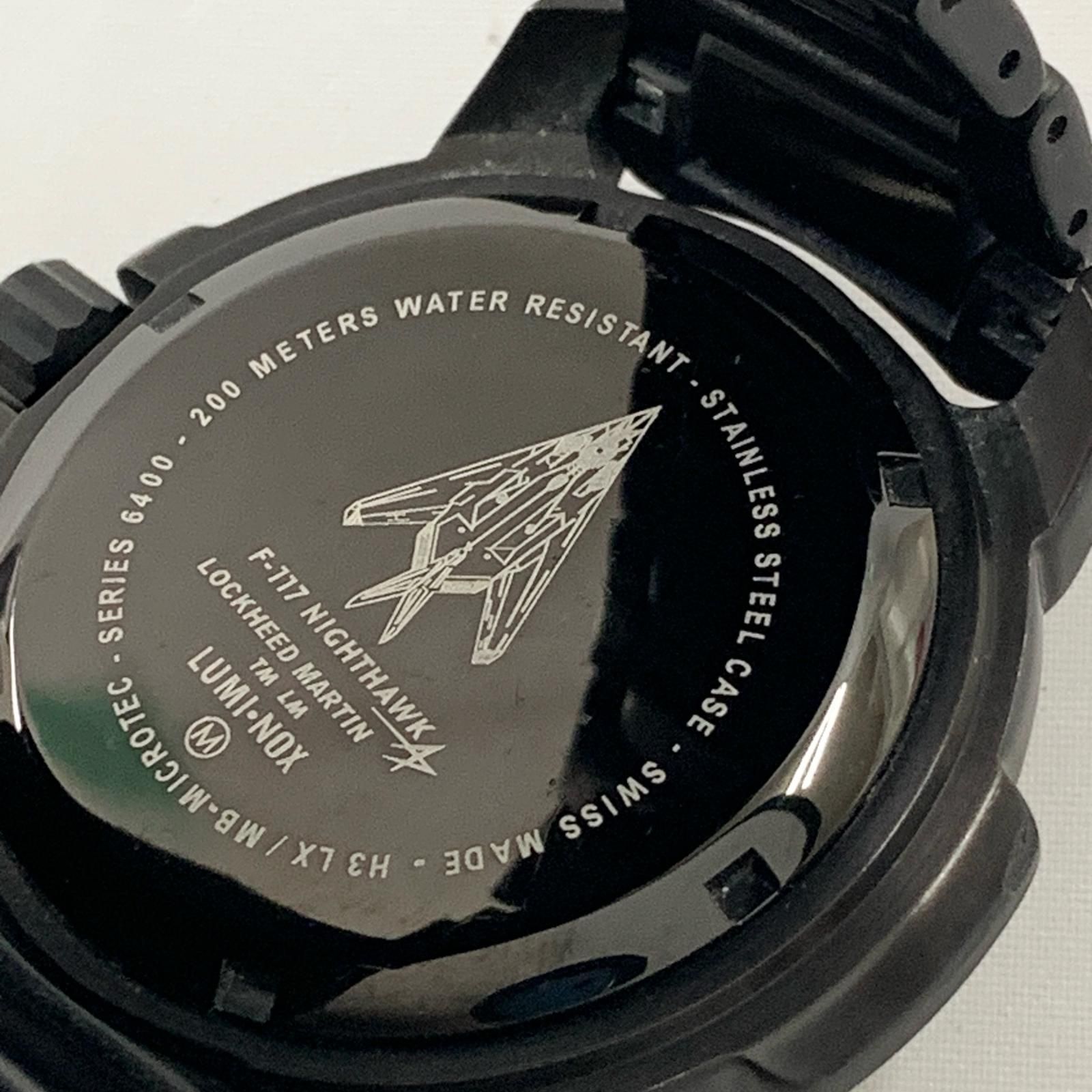 LUMINOX ルミノックス Nighthawk ナイトホーク 6400 シリーズ 200 