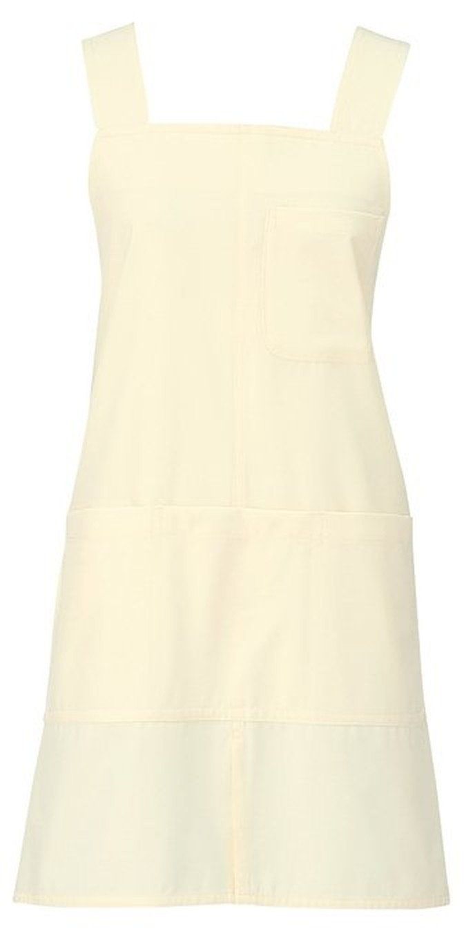 新品 カゼン KAZEN ショートエプロン 914-70(ホワイト) 3L