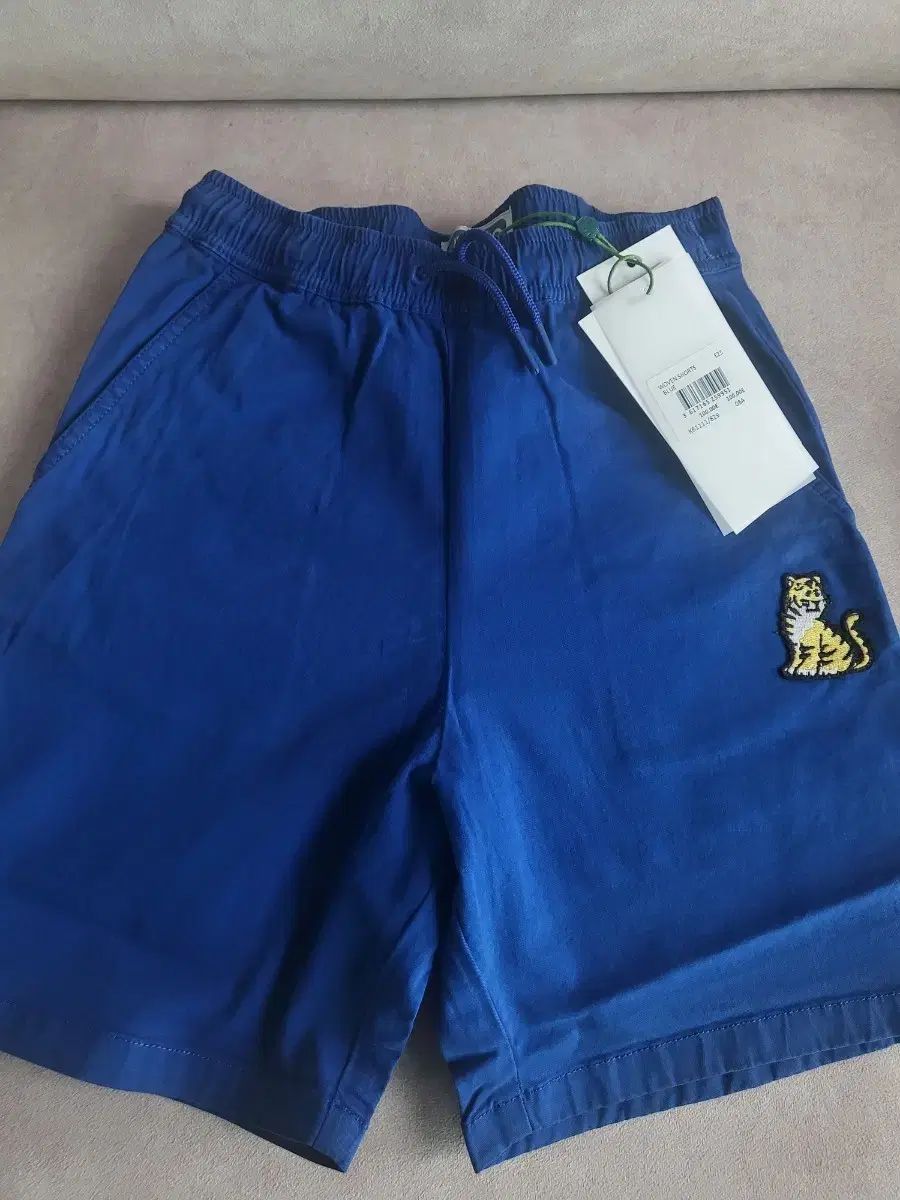 KENZO ケンゾー キッズ ブルー タイガー ハーフパンツ 新品