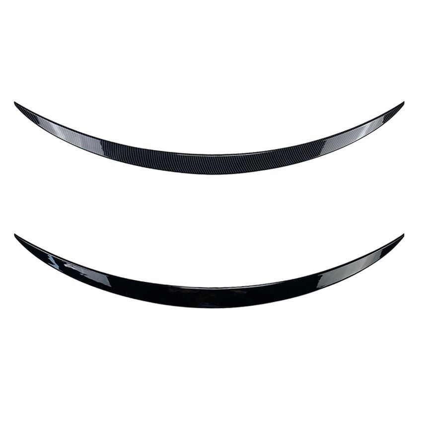 【送料無料】メルセデスベンツ Cクラス W205 2015+ リアスポイラー トランクスポイラー リップウィング ABS製 カーボン調 ブラック エアロ ドレスアップ カスタム スポーティ 新生活